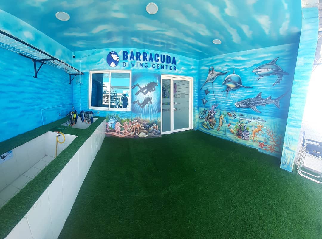 Diving Center Reception